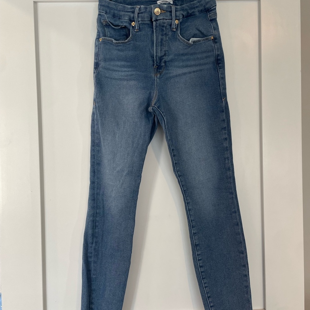 Good American Blue Skinny Jeans